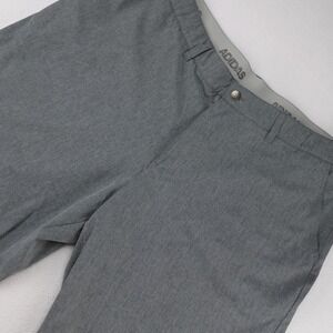 Adidas Mens Golf Shorts Gray Heathered Stretch Performance Size 40 Activewear